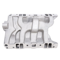Edelbrock Performer Pontiac Polished Manifold - Burkken Auto Parts