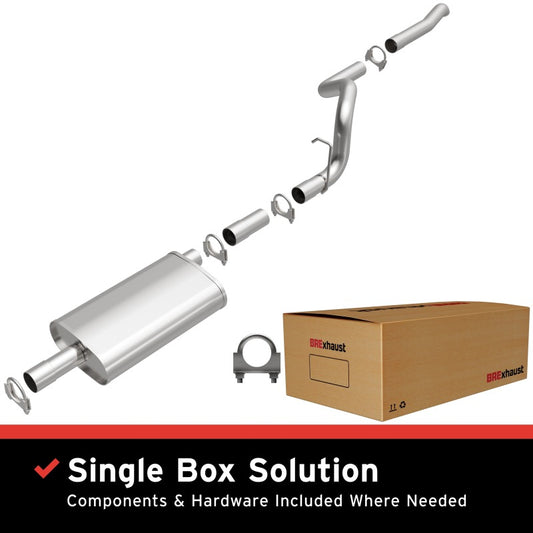 MagnaFlow BRE Exhaust Kit 87-95 Jeep Cherokee Wagoneer - Burkken Auto Parts