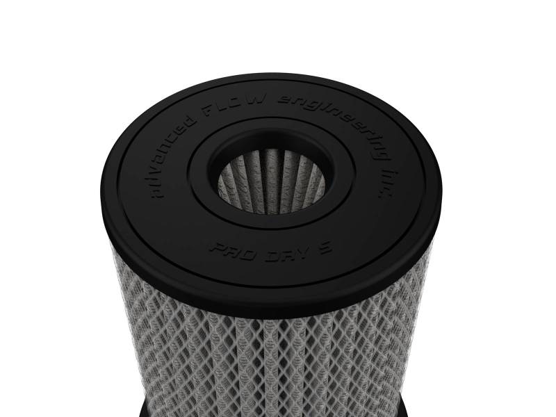 aFe MagnumFLOW Air Filters 3in F x 5-1/2in B x 5-1/4in T (Inverted) x 8in H - Pair - Burkken Auto Parts