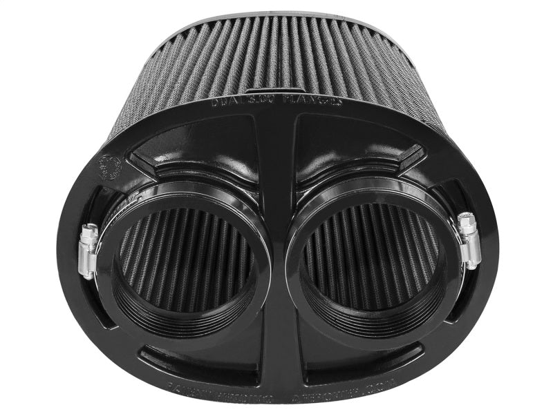 aFe MagnumFLOW Pro DRY S OE Replacement Filter 3F (Dual) x (8.25x6.25)B(mt2) x (7.25x5)T x 9H - Burkken Auto Parts