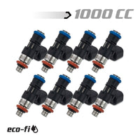 BLOX Racing Eco-Fi Street Injectors 1000cc/min GM LS3/LS7 (Set of 8) - Burkken Auto Parts