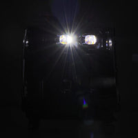 AlphaRex 16-18 Chevy 1500HD NOVA-Series LED Proj Headlghts Alpha BK Atv Lgt/SeqSig & DRL(Req 810023) - Burkken Auto Parts