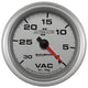 AutoMeter Gauge Vacuum 2-5/8in. 30Inhg Mechanical Ultra-Lite II - Burkken Auto Parts