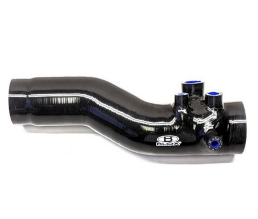 BLOX Racing 15-20 Subaru WRX FA20 OEM Performance 3in Turbo Inlet Hose - Black - Burkken Auto Parts
