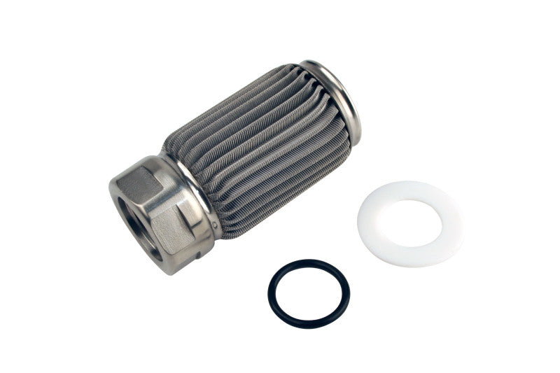 Aeromotive Filter Element - Crimp -AN-10 - 100 Micron SS - Burkken Auto Parts