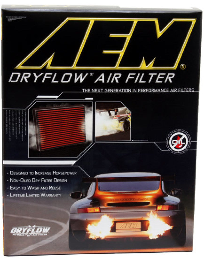 AEM 13-20 Nissan Sentra 1.8L DryFlow Air Filter - Burkken Auto Parts
