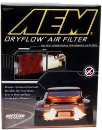 AEM 13-20 Nissan Sentra 1.8L DryFlow Air Filter - Burkken Auto Parts