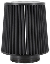 K&N Universal Rubber Filter-Round Tapered 4.5in Flange ID x 8in Base OD x 6.625in Top OD x 8in H - Burkken Auto Parts