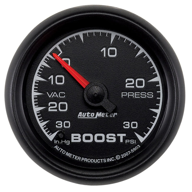 Autometer ES 52mm Boost/Vacuum Gauge - Burkken Auto Parts