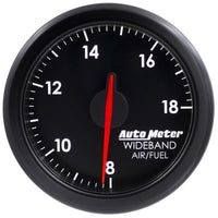 Autometer Airdrive 2-1/6in Wideband Air / Fuel Gauge 10:1-17:1 ARF Range - Black - Burkken Auto Parts