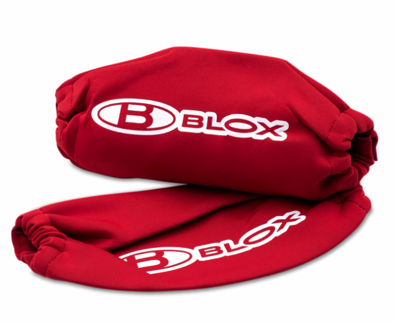BLOX Racing Neoprene Coilover Covers - Red (Pair) - Burkken Auto Parts