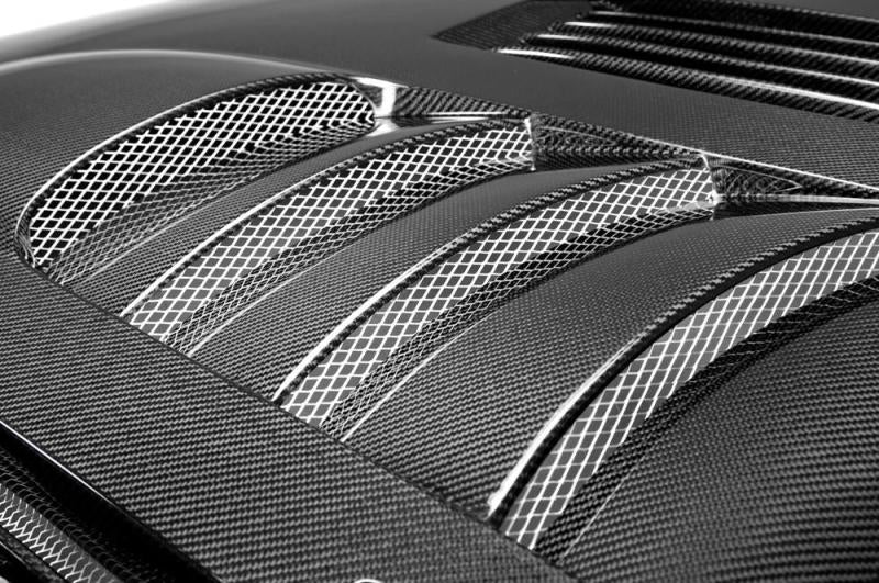 Anderson Composites 05-09 Ford Mustang Type-SS Hood - Burkken Auto Parts