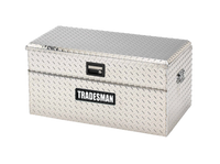 Tradesman Aluminum Flush Mount Truck Tool Box Full/Wide (60in.) - Brite - Burkken Auto Parts