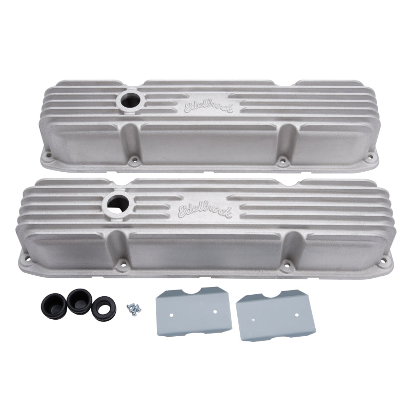 Edelbrock Valve Cover Classic Series Chrysler 383/440 CI V8 Satin - Burkken Auto Parts