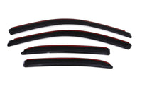 AVS 03-07 Honda Accord Ventvisor In-Channel Front & Rear Window Deflectors 4pc - Smoke - Burkken Auto Parts
