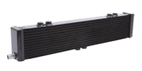 Edelbrock Heat Exchanger Single Pass Dual Row 22 000 Btu/Hr 26 5In W X 5In H X 2 62In D Black - Burkken Auto Parts