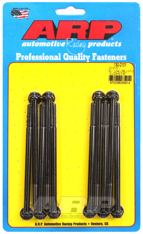 ARP Chevy LS1 LS4 LS6 LM7-5.3 LQ4-6.0 and RL4-4.8 12pt Intake Manifold Bolt Kit - Burkken Auto Parts