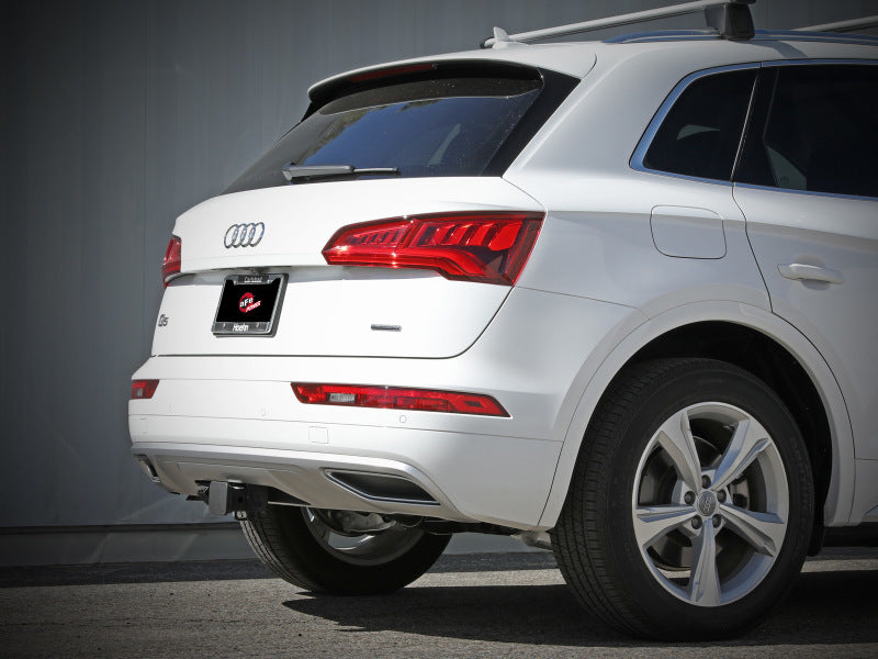 aFe MACH Force-Xp 17-21 Audi Q5 L4-2.0L (T) 3in to 2.5in Stainless Steel Cat-Back Exhaust System - Burkken Auto Parts
