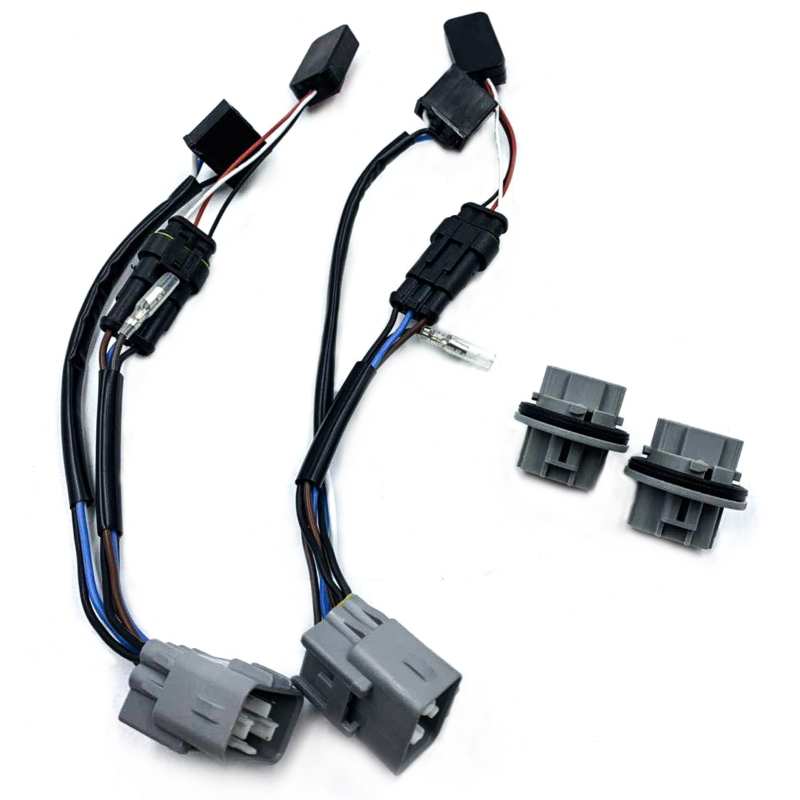 AlphaRex 14-20 Toyota Tundra TRD Wiring Adapter Stock LED Headlight to AlphaRex Headlight Converter - Burkken Auto Parts