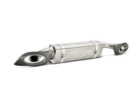 Akrapovic 14-15 Porsche 911 Turbo/Turbo S (991) Slip-On Line (Titanium) w/ Carbon Titanium Tips - Burkken Auto Parts