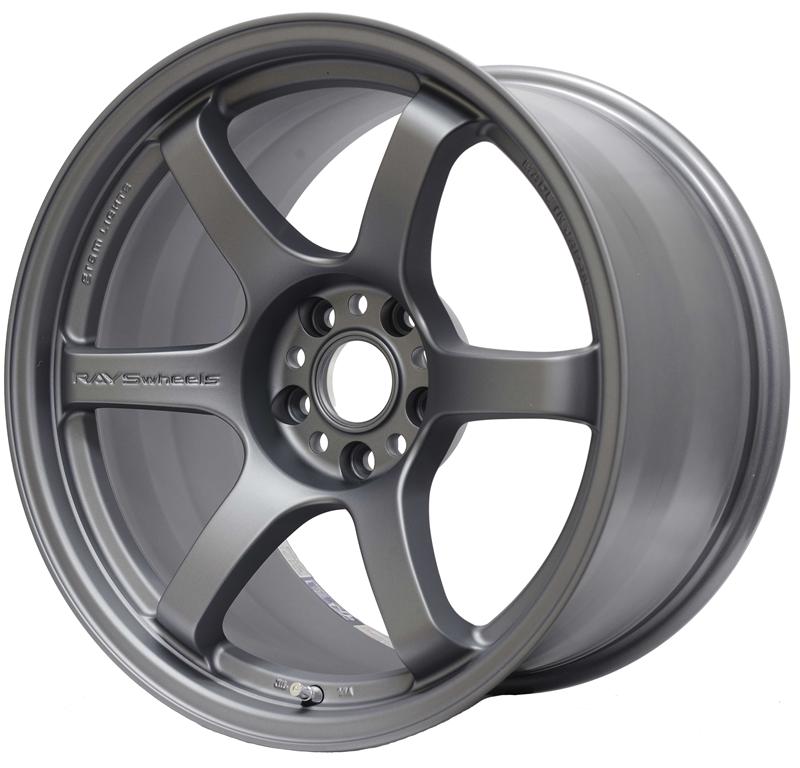 Gram Lights 57DR 15x8.0 +35 5x114.3 Gunblue Wheel - Burkken Auto Parts