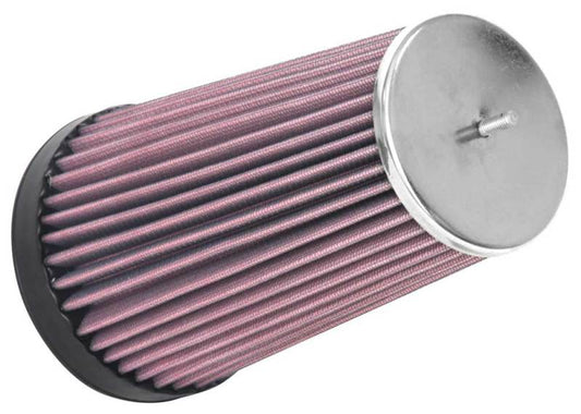 K&N Universal Clamp-On Air Filter 2-3/4in Flange 3-1/2in T 8-1/4in Height - Burkken Auto Parts