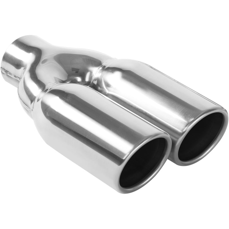 MagnaFlow Tip 1-Pk Dual Rnd Re DW 3x10 2.2 - Burkken Auto Parts