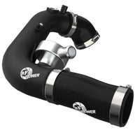 aFe BladeRunner 2 1/2in Intercooler Hot Side Charge Pipe 18-21 Jeep Wrangler JL L4-2.0L (t) - Black - Burkken Auto Parts