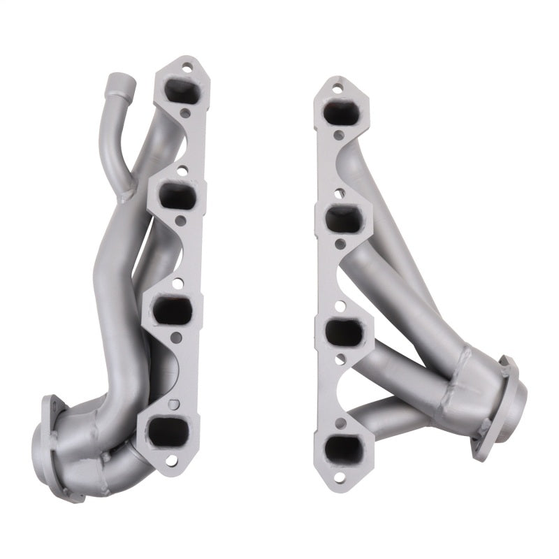 BBK 87-95 Ford F150 Truck 5.8 351 Shorty Unequal Length Exhaust Headers - 1-5/8 Titanium Ceramic - Burkken Auto Parts