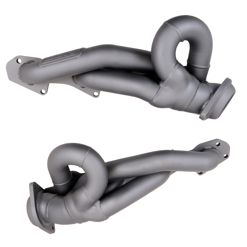 BBK 09-18 Dodge Ram 5.7L Hemi Shorty Tuned Length Exhaust Headers - 1-3/4 Titanium Ceramic - Burkken Auto Parts
