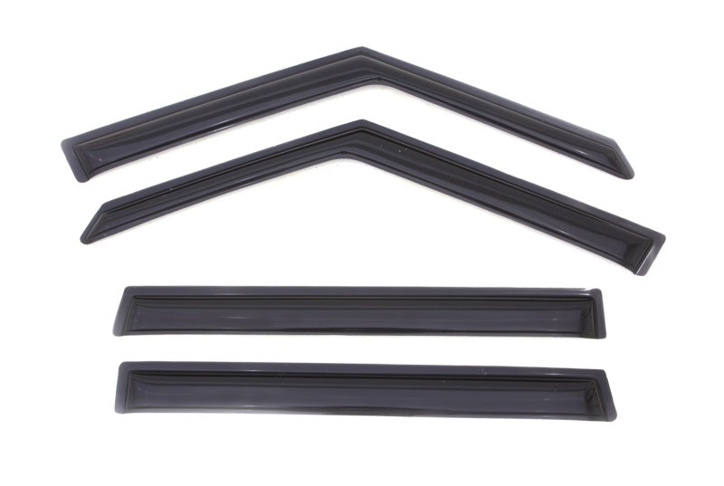 AVS 09-13 Kia Soul Ventvisor Outside Mount Window Deflectors 4pc - Smoke - Burkken Auto Parts