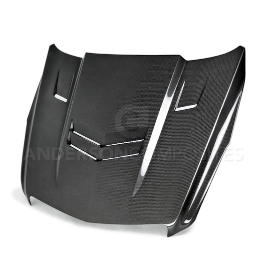 Anderson Composites 13-15 Cadillac ATS Type-VT Hood - Burkken Auto Parts