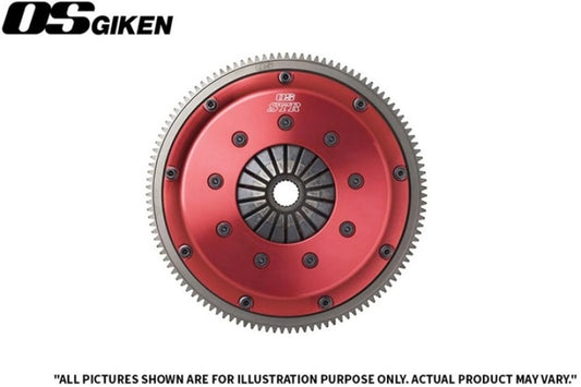 OS Giken Honda K20/K24 HTR Series Twin Plate Clutch - Burkken Auto Parts