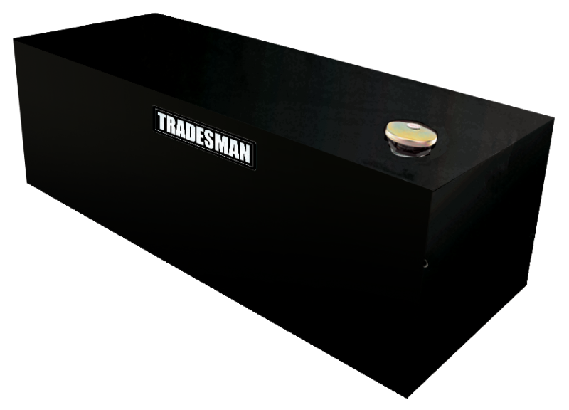 Tradesman Steel Full Size Rectangular Liquid Storage Tank - Black - Burkken Auto Parts