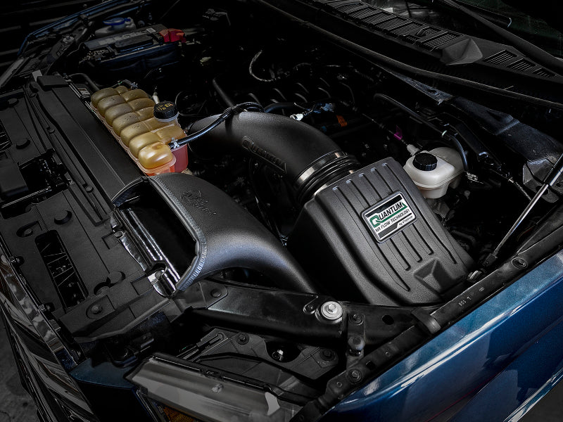 aFe Quantum Cold Air Intake System w/ Pro Dry S Media 15-19 Ford F-150 V8-5.0L - Burkken Auto Parts