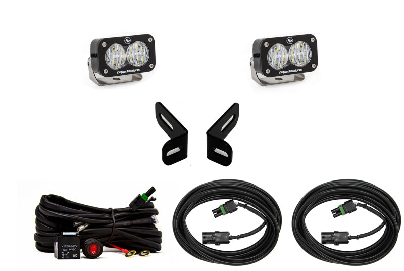 Baja Designs 21+ Ford Bronco Sport Dual S2 Sport WC Dual Reverse Kit - Clear - Burkken Auto Parts