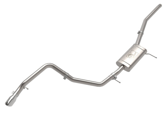 aFe 22-23 Ford Maverick EcoBoost L4 2.0L(t) Vulcan Series 2-1/2in 304 SS Cat-Back w/ Polished Tip - Burkken Auto Parts