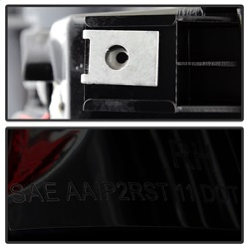 Spyder Chevy Silverado 1500 03-06 (Does Not Fit Stepside)LED Tail Lights Smke ALT-YD-CS03-LED-SM - Burkken Auto Parts