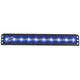 ANZO Universal 12in Slimline LED Light Bar (Blue) - Burkken Auto Parts
