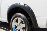 Lund 10-17 Dodge Ram 2500 RX-Rivet Style Smooth Elite Series Fender Flares - Black (2 Pc.) - Burkken Auto Parts