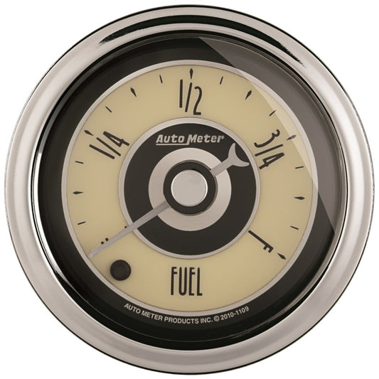 AutoMeter Gauge Fuel Level 2-1/16in. Programmable Cruiser Ad - Burkken Auto Parts