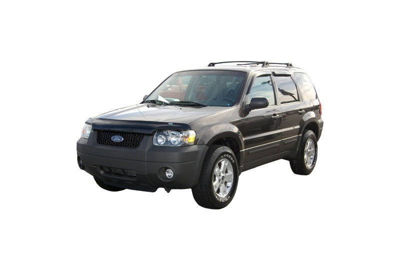 AVS 01-12 Ford Escape Ventvisor Outside Mount Window Deflectors 4pc - Smoke - Burkken Auto Parts