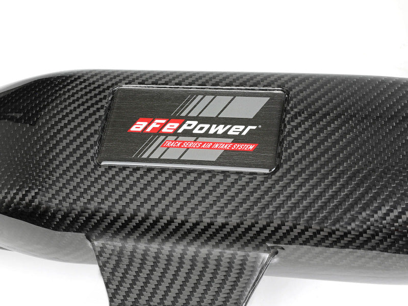 aFe Track Series Carbon Fiber Intake w/Pro 5R Filter BMW M2 (F87) 16-18 L6-3.0L (t) N55 - Burkken Auto Parts