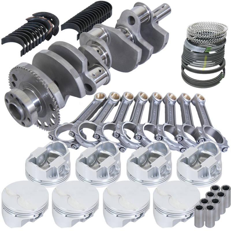Eagle Chevy LS1 4.000in Crank 58 Tth Reluctor 6.125in I-Beam Rods 3.898in Pistons Rotating Assembly - Burkken Auto Parts