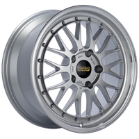 BBS LM 18x8.5 5x130 ET56 CB71.6 Diamond Silver Center Diamond Cut Lip Wheel - Burkken Auto Parts