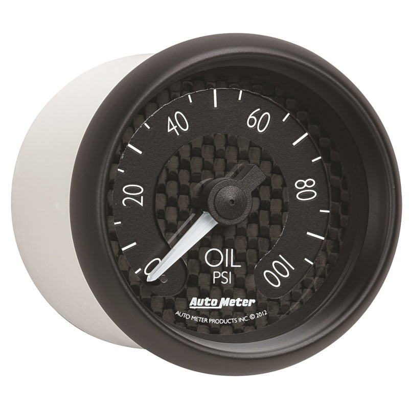 Autometer GT Series 52mm Mechanical 0-100 psi Oil Pressure Gauge - Burkken Auto Parts