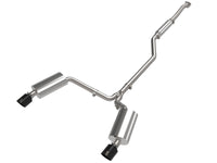 aFe 09-14 Acura TSX L4 2.4L Takeda 2-1/2in To 2-1/4in 304 SS Cat-Back Exhaust System w/ Black Tip - Burkken Auto Parts