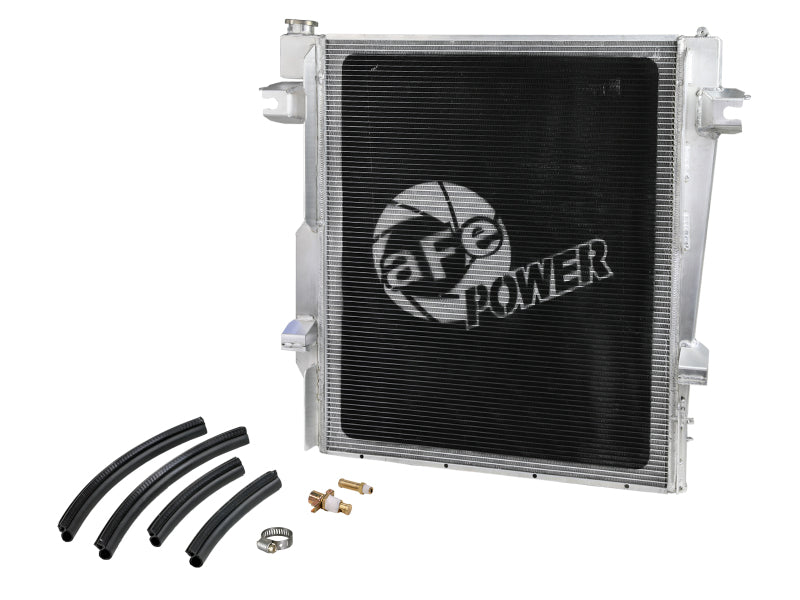 aFe 10-12 Dodge RAM L6-6.7L (td) BladeRunner Street Series High Capacity Aluminum Radiator - Burkken Auto Parts