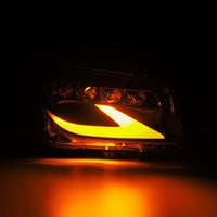 AlphaRex 14-19 Lexus GX460 (Non-AFS) NOVA LED Proj Headlights Alpha Black w/Activ Light/Seq Signal - Burkken Auto Parts