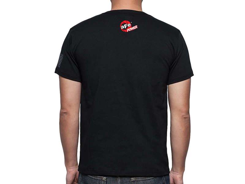 aFe Sway-A-Way Short Sleeve T-Shirt Black XL - Burkken Auto Parts